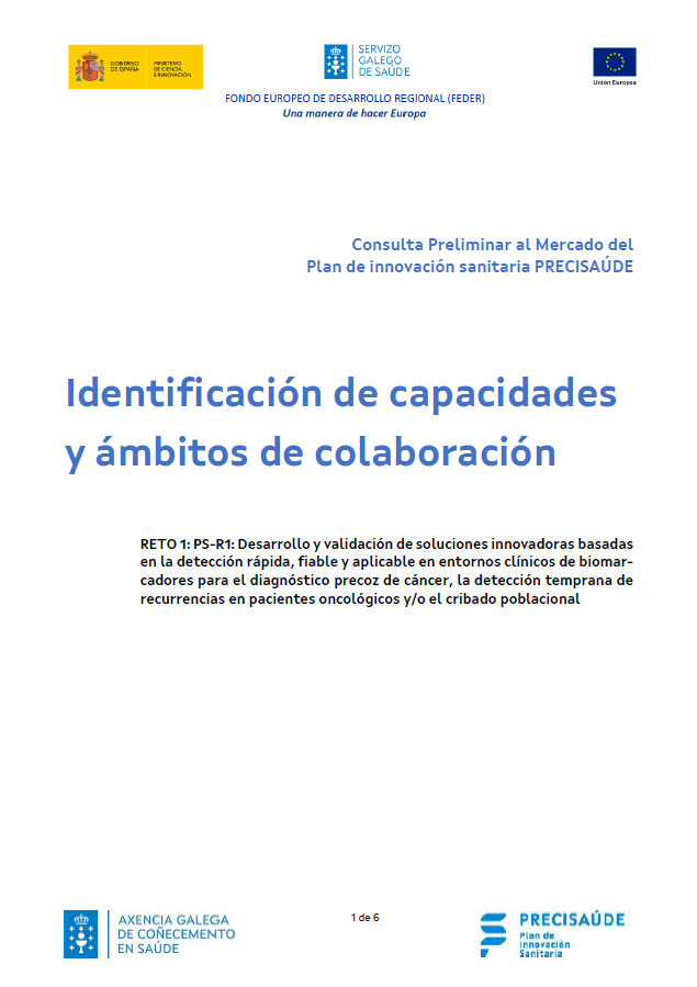 Publicado el listado de entidades interesadas en generar alianzas y colaboraciones en el marco del Plan de innovación sanitaria PRECISAÚDE