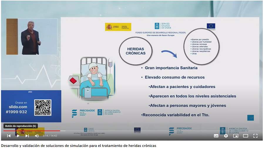 Acto de presentación Plan de innovación sanitaria PRECISAÚDE